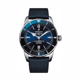 Breitling Superocean Heritage II Automatic 46mm Men's Watch AB202016/C961-276S – Blue Dial Rubber Strap