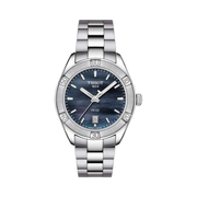 Tissot Women’s PR 100 Sport Chic Quartz Watch – 36mm 316L Stainless Steel, Grey Dial (T1019101112100)