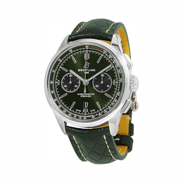 Breitling Premier Bentley Chronograph Automatic Green Dial 42mm – Swiss Chronometer Watch AB0118A11L1X1