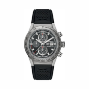 TAG Heuer Carrera Calibre Heuer 01 CAR208Z.FT6046 – Automatic Chronograph Men’s Watch with Buckle Strap
