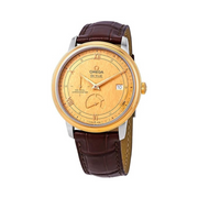 Omega De Ville Prestige Co-Axial Automatic Diamond Champagne Dial Men’s Watch 424.23.40.21.08.001 – Luxury Swiss Timepiece