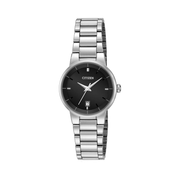 Citizen Quartz Women’s Classic Stainless Steel Watch – Silver Tone