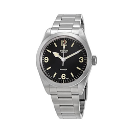 Tudor Ranger Automatic Men’s Stainless Steel Watch – Black Dial M79950-0001