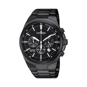Citizen Quartz Men’s Classic Stainless Steel Watch – Black Dial & Bracelet