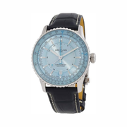 Breitling Navitimer Automatic GMT 41 Men’s Watch – Swiss-Made Stainless Steel Dual Time Zone