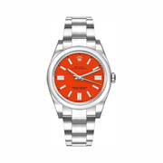 Rolex Oyster Perpetual 36 – Coral Red Dial Automatic Chronometer Luxury Watch 126000CRLRDSO