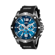 Invicta I-Force Men’s Chronograph Watch – Gunmetal Stainless Steel Blue Dial 50mm