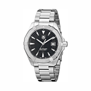 TAG Heuer Men’s Aquaracer 300M 41mm Black Dial Stainless Steel Quartz Watch – WAY1110.BA0910