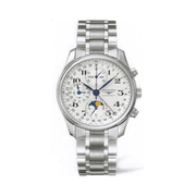 Longines Master Collection Silver Dial Chronograph Automatic Watch