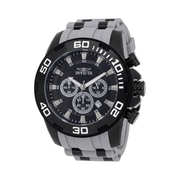 Invicta Pro Diver Scuba Men’s Quartz Watch – Grey & Black (Model 44547)
