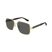 Gucci GG0529S Gold-Black Rectangular Sunglasses – Women’s Luxury Designer Eyewear
