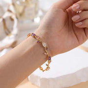 Golden Tulip Bracelet for Women Stylish