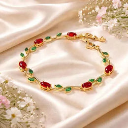 Golden Tulip Bracelet for Women Stylish