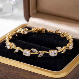 Golden Tulip Bracelet for Women Stylish