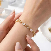 Golden Tulip Bracelet for Women Stylish