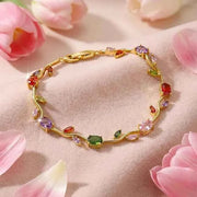 Golden Tulip Bracelet for Women Stylish