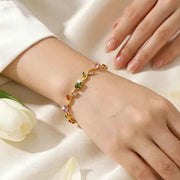 Golden Tulip Bracelet for Women Stylish
