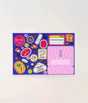 eos Lip Balm Decoration Sticker Sheet – Limited Edition Fun & Customizable Stickers