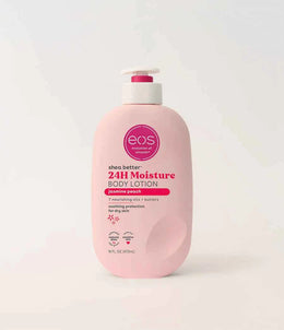 eos Jasmine Peach Body Lotion – Lightweight Hydration with Shea Butter & a Fresh Floral-Fruit Scent