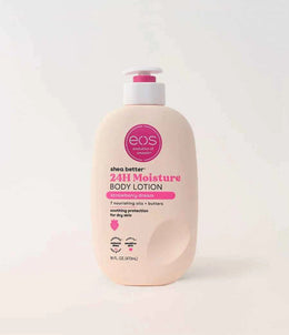 eos Strawberry Dream Body Lotion – 24-Hour Hydration with Shea Butter & Pink Sugar Scent