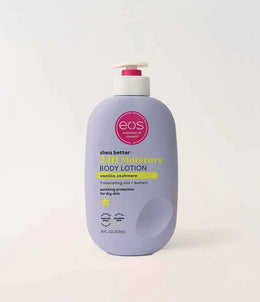 eos Vanilla Cashmere Body Lotion – 24-Hour Hydration with Shea Butter & Vitamin E