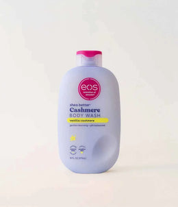 eos Vanilla Cashmere Body Wash – Creamy Cleanser with Shea Butter & Cocoa Butter