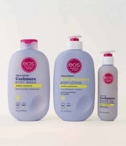 eos Vanilla Cashmere Shower Essentials – 3-Step Hydrating Body Ritual