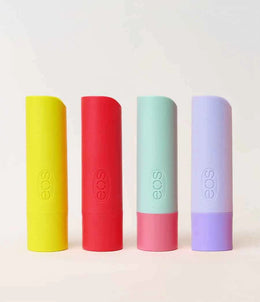 eos Fruity Lip Balm Variety Pack – 4-Pack of Natural Shea Butter Moisturizing Lip Balms