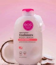 eos Coconut Waters Body Wash – Nourishing Cleanser with Shea Butter & Tropical Coconut Scent