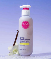eos Vanilla Cashmere Shave Oil – Nourishing, pH-Balanced Shave Serum for Smooth, Silky Skin