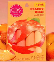 eos Peachy Keen Lip Balm Variety Pack – Limited Edition Moisturizing Shea Lip Care Set